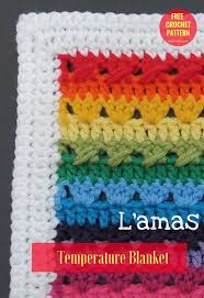Below is one i made for my son that recorded temperatures from birth to 1 year old. Tunisian Crochet Temperature Blanket Novocom Top