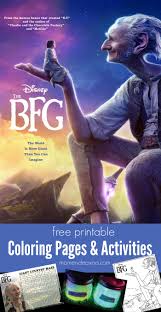 Get hold of these colouring sheets that are full of name pictures and offer them to your kid. Disney S The Bfg Coloring Pages Activities Mom Endeavors