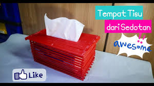 Cara membuat tempat tisu dari kulit jagung, kerajinan kulit jagung boneka, cara membuat tempat pensil dari kulit jagung Cara Membuat Tempat Tisu Dari Sedotan Youtube