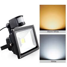 Product titlehurrise pir motion detector, 60 led solar panel powe. Motion Sensor Led Flood Light 10w 20w 30w 50w Pir Led Motion Sensor Lamp Ip65 Outdoor Light Shopee Indonesia