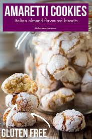 Chewy Amaretti Cookies Amaretti Cookies Cookies Recipes Chocolate Chip Easy Cookie Recipes