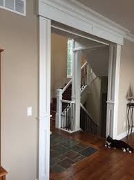 I think split level stairs look better with railings/a bannister, this is just my personal preference but i this next method will cover doing split level stairs using the foundation technique. How To Best Deal With Prominent Railings In Split Level Home