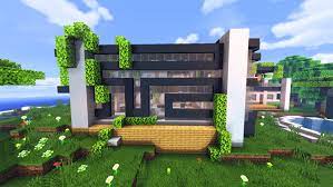 But getting started with a modern house might . Modern Mansion Map Bulding Minecraft Pe Maps
