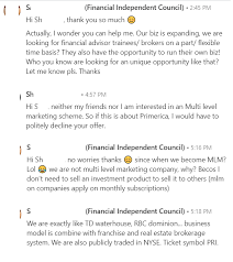 Bishop ford central catholic high school. Lost My Summer Internship Because Of Covid Primerica Vp Reached Out To Me On Linkedin Because His Biz Is Expanding Mlms Make My Blood Boil So How Do You Think I Should
