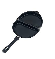 Hot Non Stick Folding Omelet Pan As See On Tv Frittata And Omelette Pan Coated With New Teflon Stick Coating Omelette Pan Griddle Pan Omelet