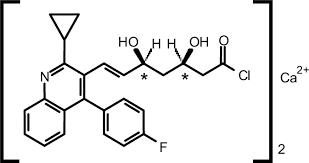 Structure Of Pitavastatin Download Scientific Diagram