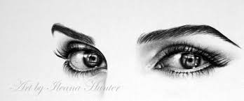 We start by drawing the outline of the eyelids, followed by the iris and surface of the eye, finishing with the eyebrows, eye lashes and the surrounding shading that pulls everything together. 30 Hyper Realistic Pencil Drawings By Romanian Artist Ileana Hunter Eye Drawing Pencil Drawings Eye Pencil Drawing