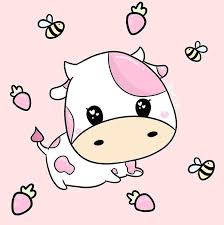 The Sweetest Thing Cute Baby Cow Cow Wallpaper Cute Cartoon Wallpapers