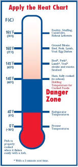 Heat Chart From Food Safety For Moms To Be Food Safety