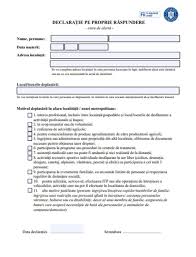 Impozitul pe veniturile din salarii se raporteaza in d112 in opanaf nr 73/2011 la poz. DeclaraÈia Pe Proprie RÄspundere In Stare De AlertÄ A Fost ModificatÄ