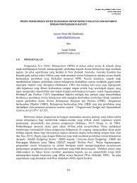 Kerajaan digesa membuat pembaharuan dalam lima sektor termasuk sektor awam dan kewangan bagi mengelakkan rantaian bekalan terputus ekoran perubahan ekosistem ekonomi global. Jurnal 3