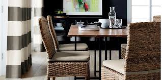 Fashion design manufacturer cheap durable trestle stainless steel metal brushed dining table legs base bench base. Best Dining Tables In 2020 Crate And Barrel Threshold And More