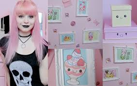Diy Kawaii Pastel Goth Room Decor Kawaii Bedroom Room Decor Goth Bedroom