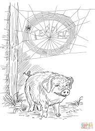 Stanley took a shower— if you could call it that, ate dinner— if you could dinner was some kind of. Free Charlotte S Web Coloring Pages Coloring Home