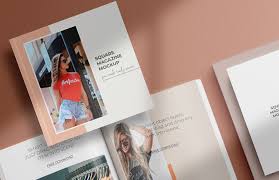 Download Free Square Fashion Magazine Psd Mockup Titanui