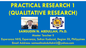 Introduction to research methods and data analysis in psychology 2e presents quantitative and qualitative research methods and the most widely used techniques for collecting and analysing data. Pdf Qualitative Research For Senior High School Students