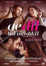 Aedilhaimushkil Song Lyrics Adhmteaser Adhm Ranbirkapoor Aishwaryarai Anushkasharma Http Www Lyricsonw Download Movies Bollywood Movies Full Movies