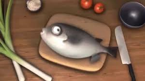Ikan kembung tanjung aan n ikan sebelah youtube via youtube.com. Kartun Lucu Ikan Tak Mau Di Masak Youtube