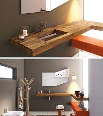 This Bathroom Sink Was Designed With A Transparent Glass Bottom Bathroom Furniture Modern Bathroom Sink Design Unique Bathroom
