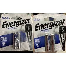 Maybe you would like to learn more about one of these? Energizer Ultimate Lithium Aa Aaa Battery 2pcs Card Shopee Philippines