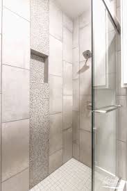 Custom Home Builder Tulsa Ok Tile Shower With Vertical Accent Tiles Shower Tile Vertical Shower Tile Shower Accent Tile
