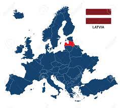 La marca fundada en 1952 por el triple campeón de wimbledon fred perry y adoptada por generaciones de subculturas británicas desde entonces. Una Ilustracion Del Vector De Un Mapa De Europa Con La Bandera Destacada De Letonia Y Letonia Aislada En Un Fondo Blanco Ilustraciones Vectoriales Clip Art Vectorizado Libre De Derechos Image 90344435