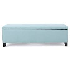 Clor Light Blue Fabric Storage Ottoman Gdf Studio Https Www Amazon Com Dp B01n7m496p Ref Cm Sw R Pi Upholstered Storage Storage Bench Fabric Storage Ottoman