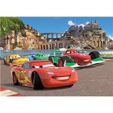 Fotomurales De Disney Cars 2 Race Ftd2221 Disney Cars Fotobehang Groen