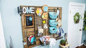 Diy Command Center Diy Command Center Home And Family Hallmark Home And Family Crafts