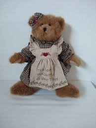 Easter Boyd's Bears Donn R Plush Bunny Rabbit 8" Jointed Woolly Fluffy New  Tags