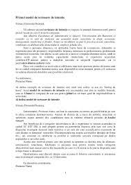 Vă poate recomanda pentru un anumit job. Modele De Scrisoare De Intentie