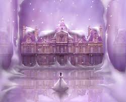 Ice Castle In Fantasy Wallpaper Butterfly Wallpaper Wallpaper Pink Wallpaper