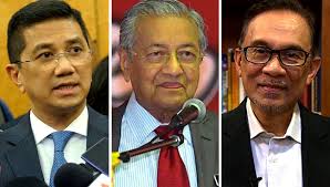 Image result for azmin ali and mahathir