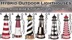 This four foot lighthouse has a simple feel and rustic look. Lawn Lighthouses And Lighthouse Accessories Lighthouse Man