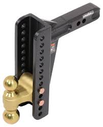 Class 3 hitches are rated to carry 6,000 pounds of gtw and 600 pounds of tw, while class 4 hitches tow weight up to 12,000 pounds gtw and 500 pounds tw. Curt Adjustable 2 Ball Channel Mount 2 Hitch 10 1 8 Drop 9 1 8 Rise 14k Curt Trailer Hitch Ball Mount C45926