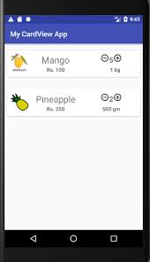 Download this drawable.zip and add them to your project res folder. Android Cardview Tutorial With Example