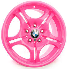 Bmw Custom Pink Powder Coat Rims Girly Cars For Female Drivers Love Pink Cars It S The Dream Car For Every Girl All Things Mit Bildern Rosa Felgen Pinke Autos Felgen