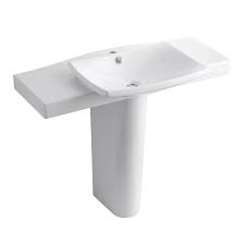 pedestal sink, kohler bathroom sink
