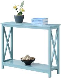 Convenience Concepts Oxford Console Table Sea Foam In 2020 Console Table Hallway Console Table Convenience Concepts