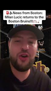 Milan Lucic is back!!!! 🐻🏒  🥅##breakingnews##boston##hockey##bostonbruins##lucic##hockeynews##bostonsports##sportsnews##bostontok##bostontiktok##massachusetts##bostonguy##funny##bostonaccent##comedy##n...