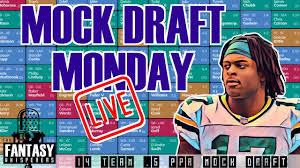 The draft is the most important thing in fantasy football. Fantasy Football Advice Mock Draft Monday On Sleeper Youtube