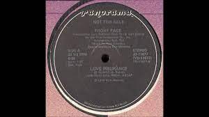 March 28, 2021 at 22:04. Front Page Love Insurance 1979 12 Vinyl Youtube