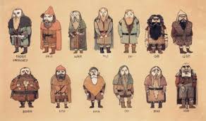 Green Ink Here Are The Dwarves From The Hobbit I Had Been The Hobbit Illustration Character Design Character Design Animation