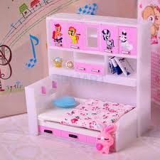 New disney princess ariel belle cinderella wishes and dreams toddler bed set 4pc. 1 12 Miniature Children Princess Cabinet Bed Dollhouse Bedroom Furniture Accessories Kids Pretend Play Toy Furniture Toys Aliexpress