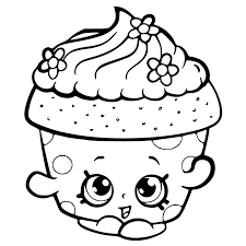 Shopkins Coloring Pages Cupcake Coloring Pages Shopkins Coloring Pages Free Printable Shopkins Colouring Pages