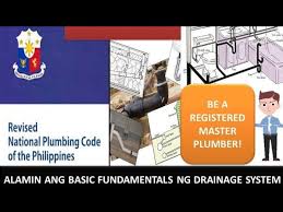 Was the plumbing system introduced in the philippines. Fundamentals For Drainage System Pipe Selection Sizing Pt 1 Master Plumber Philippines Ph Youtube