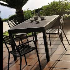 fauteuils de jardin empilables trevi oasi by emu outdoor cafe armchair furniture cafe chairs and tables