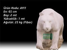 Hayvan Heykelleri Fiber Ayi Urununu Globalpiyasa Com Da Satin Alin