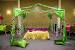 Background Simple Mehndi Stage Decoration At Home