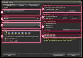 Party Play | Game Manual | Final Fantasy Xiv, The Lodestone